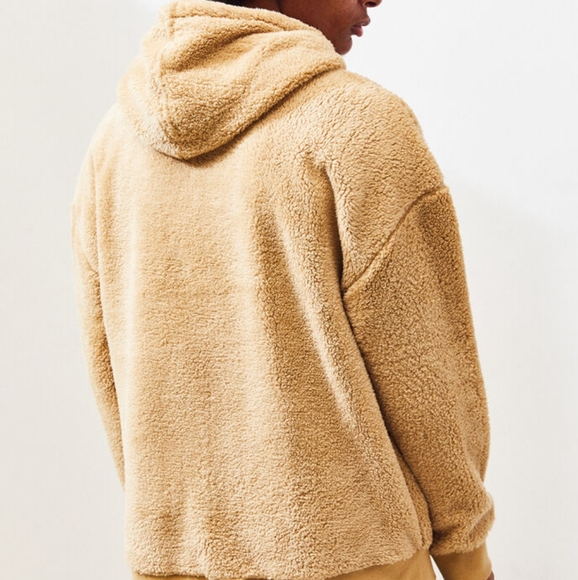 🆕️ PacSun Sherpa Oversized Half Zip Hoodie - Picture 4 of 5